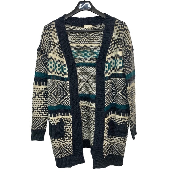 Freeway Sweaters - FREEWAY Rabbit Hair Blend Cardigan Sz M